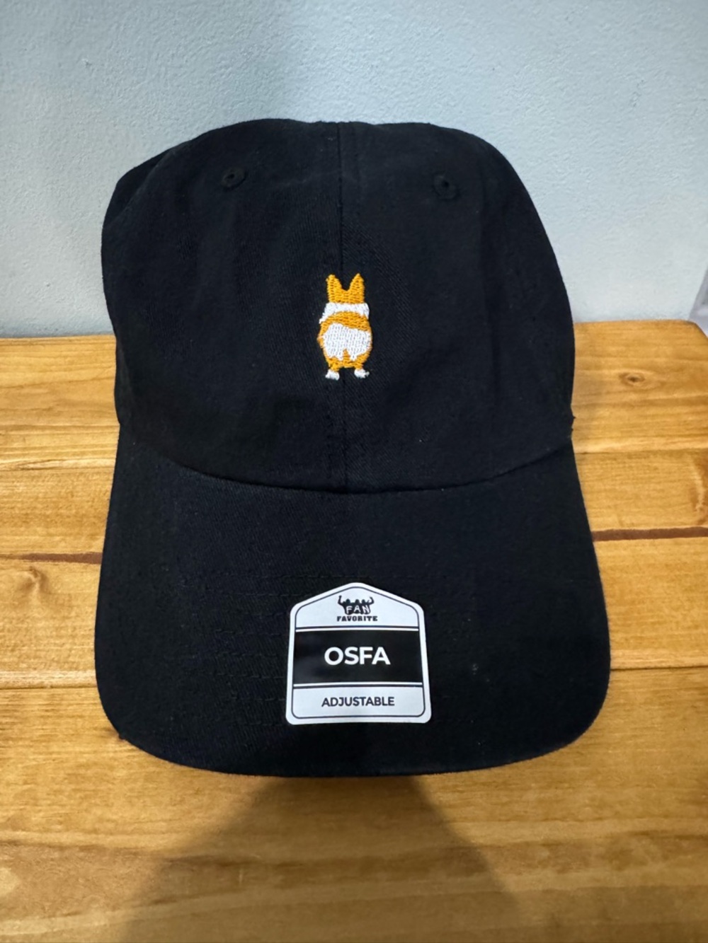 Fan Favorite Black Corgi Baseball Cap
